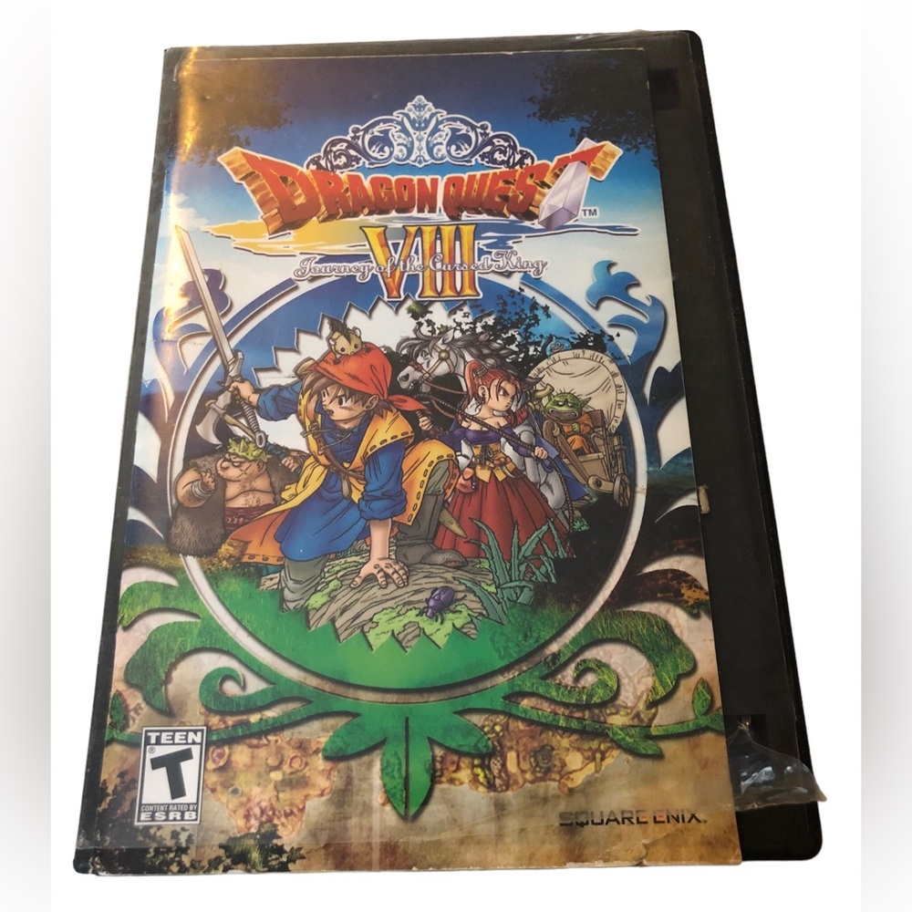 PS2 Dragon Quest VIII: Journey of the Cursed King PlayStation 2, 2005 complete